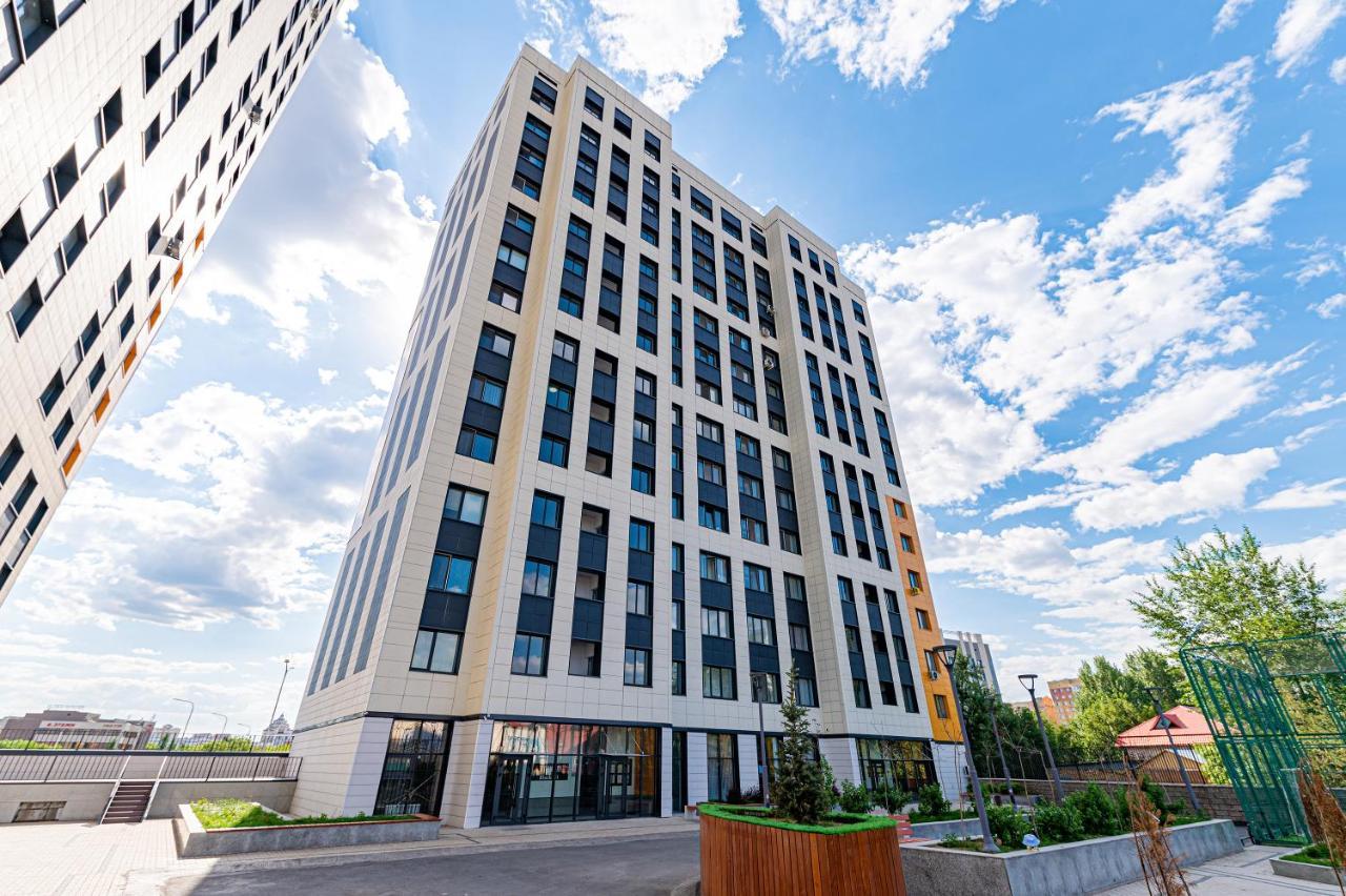 Золотой Квадрат Астаны Apartamento Astana Exterior foto