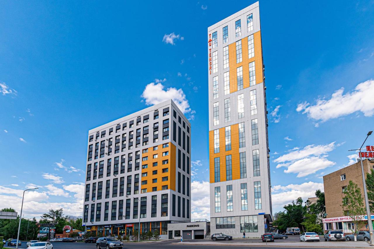 Золотой Квадрат Астаны Apartamento Astana Exterior foto